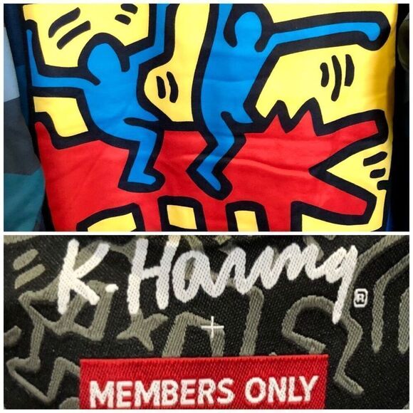 🎉HP🎉 MEMBERS ONLY + K HARANG- M Sz L - NWT "Basquiat" (Front & Back) Hoodie - Picture 2 of 16